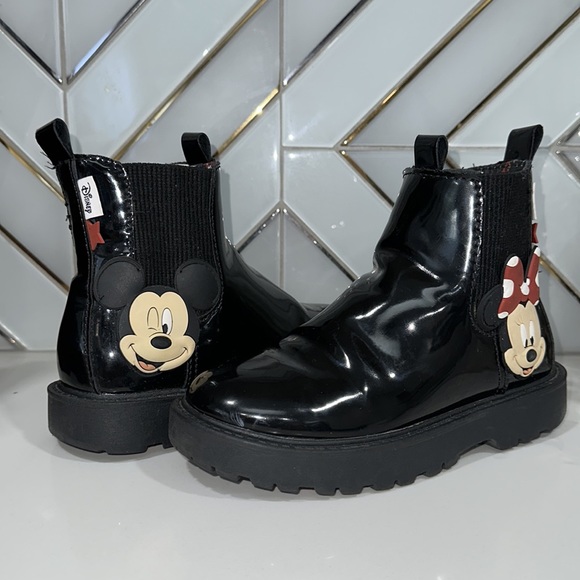 Zara mini mouse ankle boots girls size 1. - Picture 4 of 10